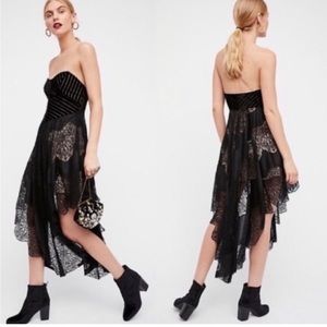 FREE PEOPLE BRAND NEW STRAPLESS DRESS